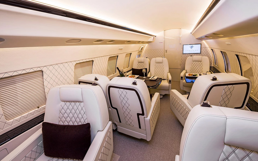 Volo privato sul Bombardier Global Express XRS